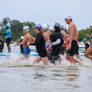 Race photo from Belitung Multisport Festival