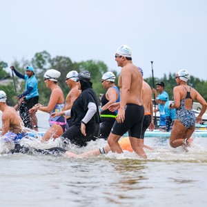 Race photo from Belitung Multisport Festival