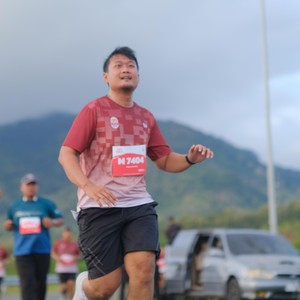 Race photo from KEDIRI HALF MARATHON 2026