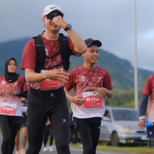 Race photo from KEDIRI HALF MARATHON 2026
