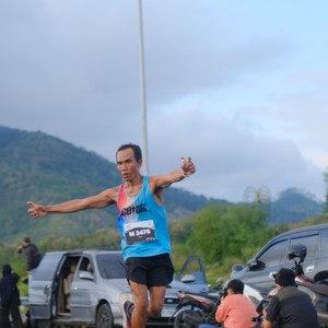 Race photo from KEDIRI HALF MARATHON 2026