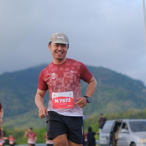Race photo from KEDIRI HALF MARATHON 2026