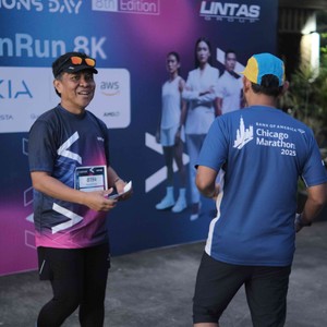 Race photo from LINTAS TEKNOLOGI SOLUTIONS DAY