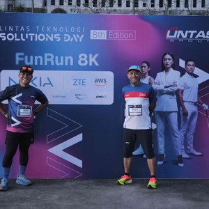 Race photo from LINTAS TEKNOLOGI SOLUTIONS DAY