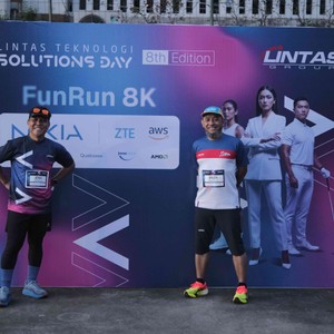Race photo from LINTAS TEKNOLOGI SOLUTIONS DAY
