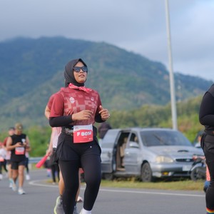 Race photo from KEDIRI HALF MARATHON 2026