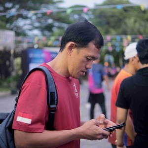 Race photo from LINTAS TEKNOLOGI SOLUTIONS DAY