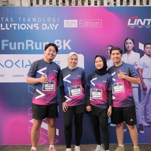Race photo from LINTAS TEKNOLOGI SOLUTIONS DAY