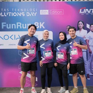 Race photo from LINTAS TEKNOLOGI SOLUTIONS DAY