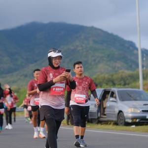 Race photo from KEDIRI HALF MARATHON 2026