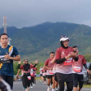Race photo from KEDIRI HALF MARATHON 2026