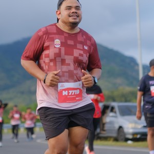 Race photo from KEDIRI HALF MARATHON 2026