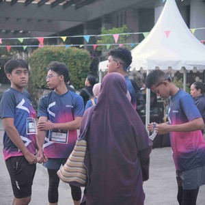 Race photo from LINTAS TEKNOLOGI SOLUTIONS DAY