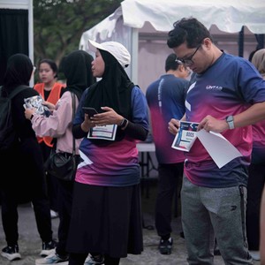 Race photo from LINTAS TEKNOLOGI SOLUTIONS DAY