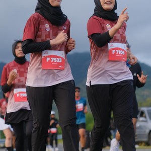 Race photo from KEDIRI HALF MARATHON 2026