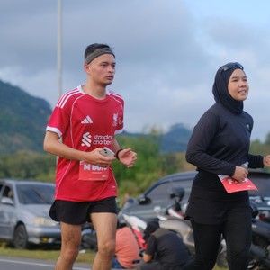 Race photo from KEDIRI HALF MARATHON 2026