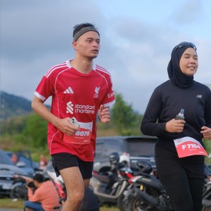 Race photo from KEDIRI HALF MARATHON 2026