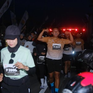 Race photo from KEDIRI HALF MARATHON 2026