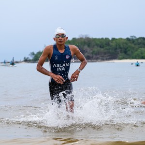 Race photo from Belitung Multisport Festival
