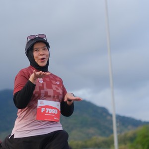 Race photo from KEDIRI HALF MARATHON 2026