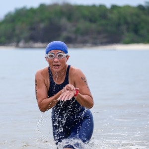 Race photo from Belitung Multisport Festival