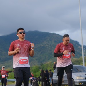 Race photo from KEDIRI HALF MARATHON 2026