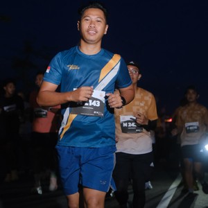 Race photo from KEDIRI HALF MARATHON 2026