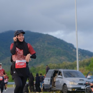 Race photo from KEDIRI HALF MARATHON 2026