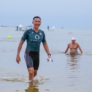 Race photo from Belitung Multisport Festival