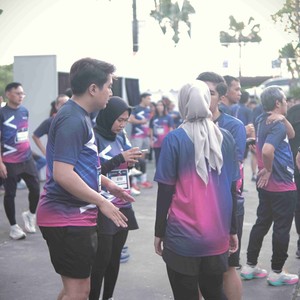 Race photo from LINTAS TEKNOLOGI SOLUTIONS DAY