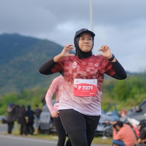 Race photo from KEDIRI HALF MARATHON 2026