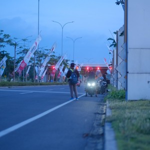 Race photo from KEDIRI HALF MARATHON 2026