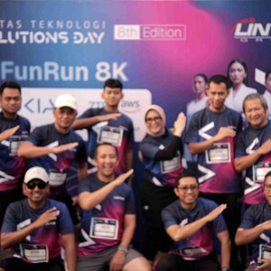 Race photo from LINTAS TEKNOLOGI SOLUTIONS DAY