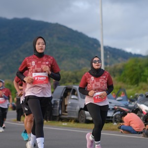Race photo from KEDIRI HALF MARATHON 2026