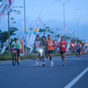 Race photo from KEDIRI HALF MARATHON 2026