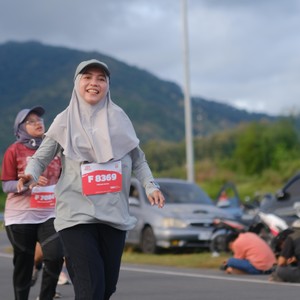Race photo from KEDIRI HALF MARATHON 2026