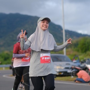 Race photo from KEDIRI HALF MARATHON 2026