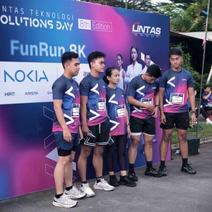 Race photo from LINTAS TEKNOLOGI SOLUTIONS DAY