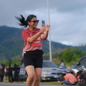 Race photo from KEDIRI HALF MARATHON 2026