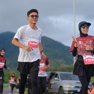 Race photo from KEDIRI HALF MARATHON 2026