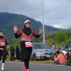 Race photo from KEDIRI HALF MARATHON 2026