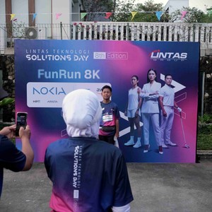Race photo from LINTAS TEKNOLOGI SOLUTIONS DAY