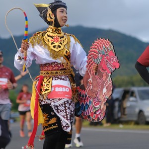 Race photo from KEDIRI HALF MARATHON 2026