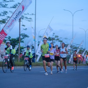 Race photo from KEDIRI HALF MARATHON 2026