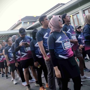 Race photo from LINTAS TEKNOLOGI SOLUTIONS DAY