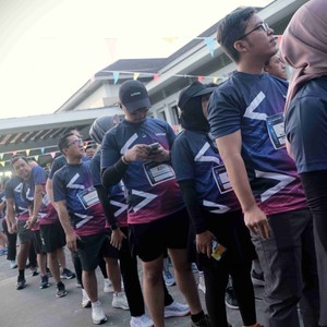 Race photo from LINTAS TEKNOLOGI SOLUTIONS DAY