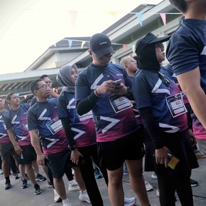 Race photo from LINTAS TEKNOLOGI SOLUTIONS DAY