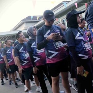 Race photo from LINTAS TEKNOLOGI SOLUTIONS DAY