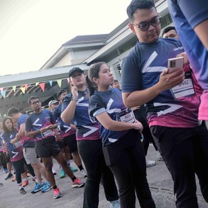 Race photo from LINTAS TEKNOLOGI SOLUTIONS DAY