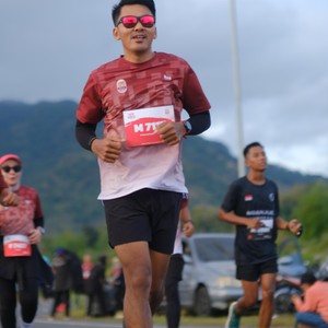 Race photo from KEDIRI HALF MARATHON 2026